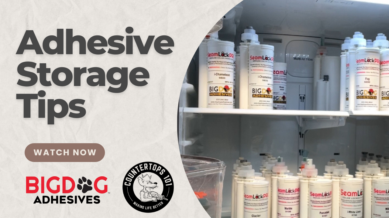 Adhesive Storage Tips